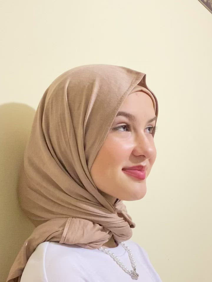 Sandalwood Premium Jersey Hijab